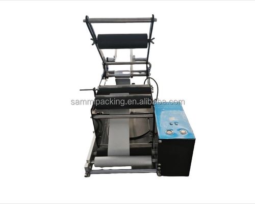 Emballage en bois Machine d'étiquetage de type intelligent pour les boîtes d'étain de vin et les bouteilles rondes