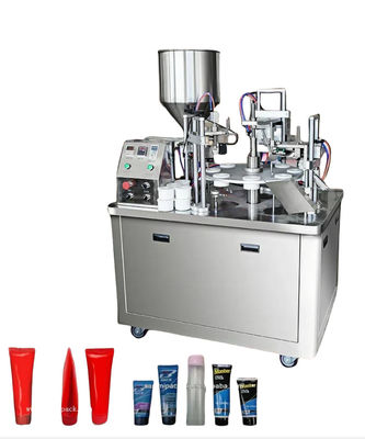 Machine de remplissage et d'étanchéité de tubes semi-automatiques à ultrasons de 50 à 250 ml