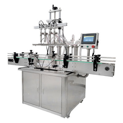 500BPH ligneuse de remplissage de bouteille de bouchage de marquage machine ligne automatique