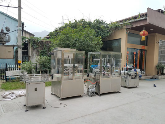 Sammipack ligne de production automatique de remplissage de bouteilles et d' étiquetage