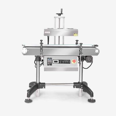 Sélecteur de bouteilles en feuille d'aluminium Machine de scellage thermique par induction électromagnétique pour les canettes de boissons Barils Papeterie Vitrage d'emballage