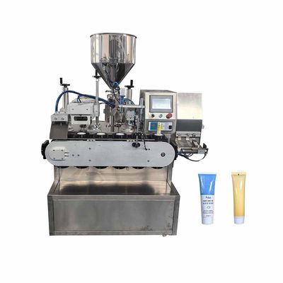 Cosmétiques crème pommade en plastique tube doux remplisseur de tuyau scellant machine de remplissage et de scellant
