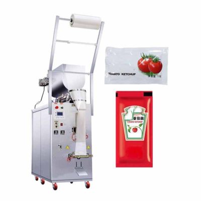 Machine d'emballage de liquide en sachet à scellage automatique sur 4 côtés pour usine d'emballage de ketchup de tomate - Prix usine