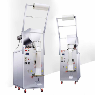 Machine d'emballage de sachets à 4 côtés polyvalente pour miel, confiture, sirop et liquides visqueux