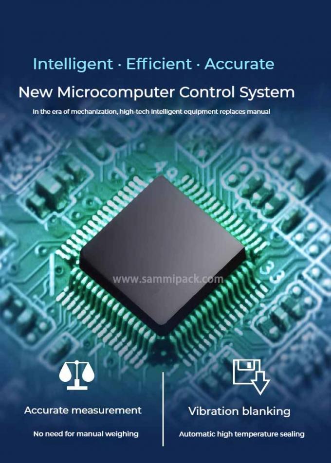 Machine de remplissage de sucre à double tête multifonctionnelle de poids de grains de café 500g 1000g 450*470*1750MM Produit 4