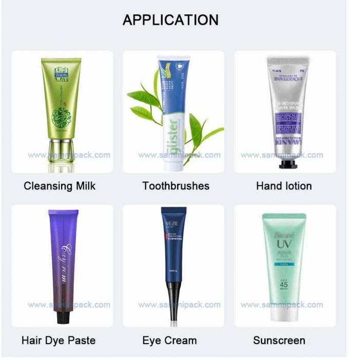 Machine de scellage de tubes en plastique pour remplissage de shampooing, machines de remplissage et de scellage de dentifrice et de crème pour les mains 3