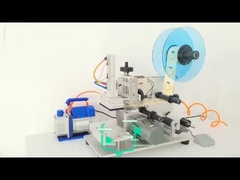 Aucune machine d'étiquetage d'emballages à bulles d'air Surface plate avec imprimante de date