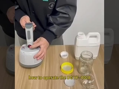 Machine à sceller la feuille d'aluminium à capuche d'induction portable 20-85 mm 34*29*15 mm Taille